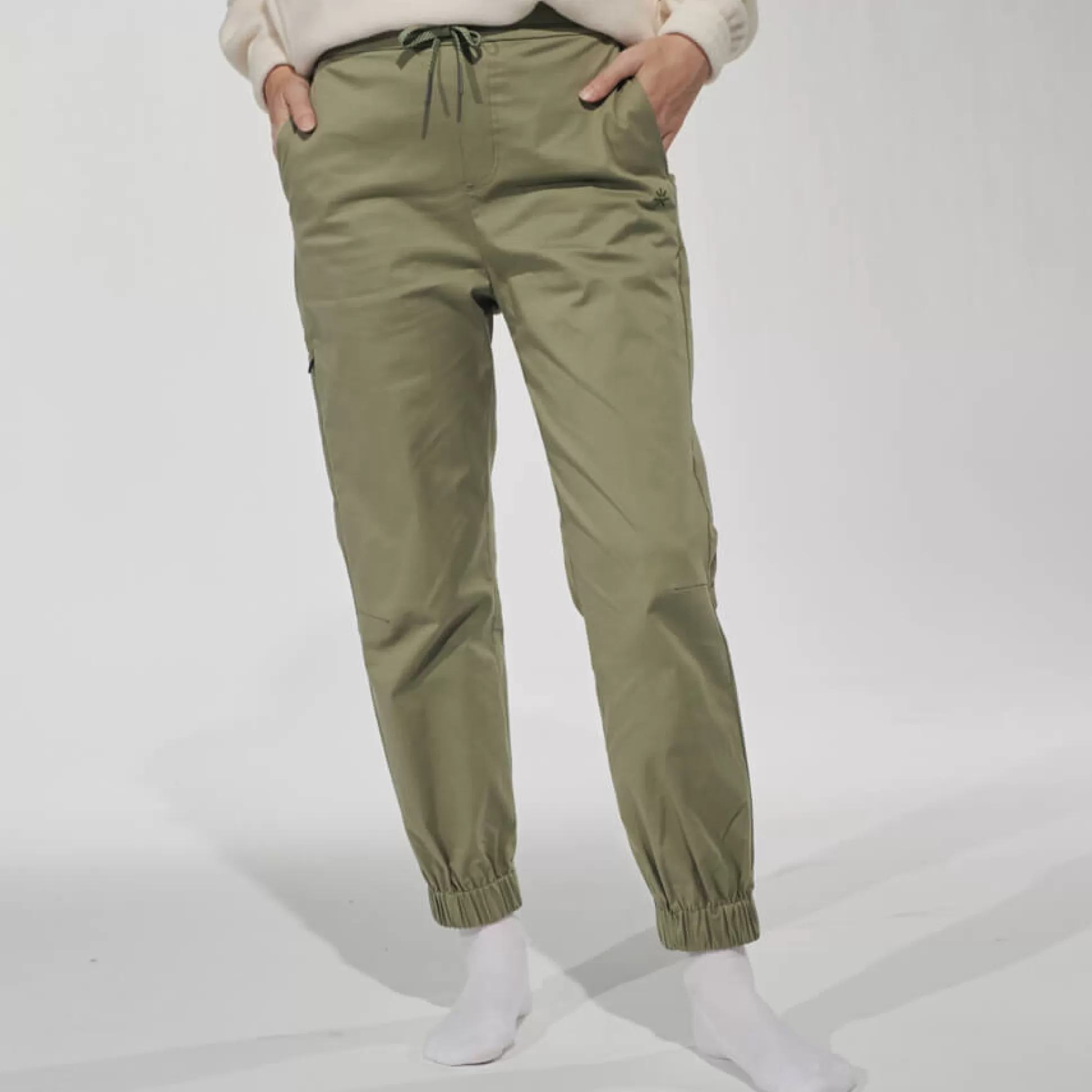 Pantalones<Tropicfeel Pantalon Joggermujer Sage Khaki